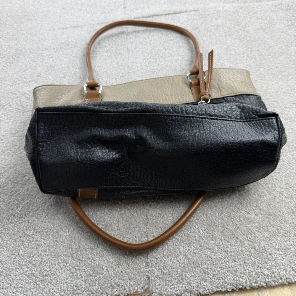 Sakroots ‎ Purse Black Tan Camel Block Coloring Shoulder Bag